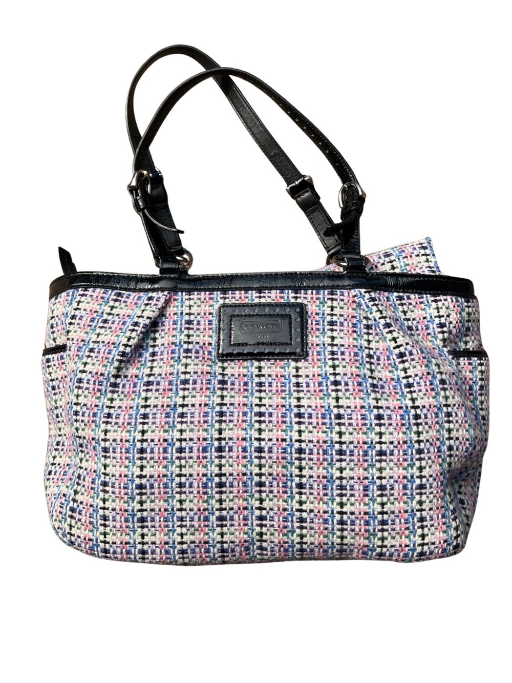 Coach 2011 Gallery Tweed Tote Bag